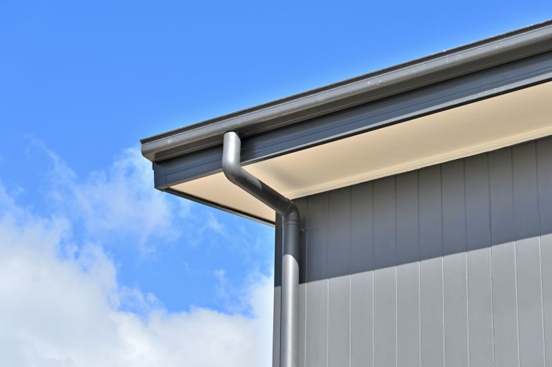 Gutter System on a Commercial Building