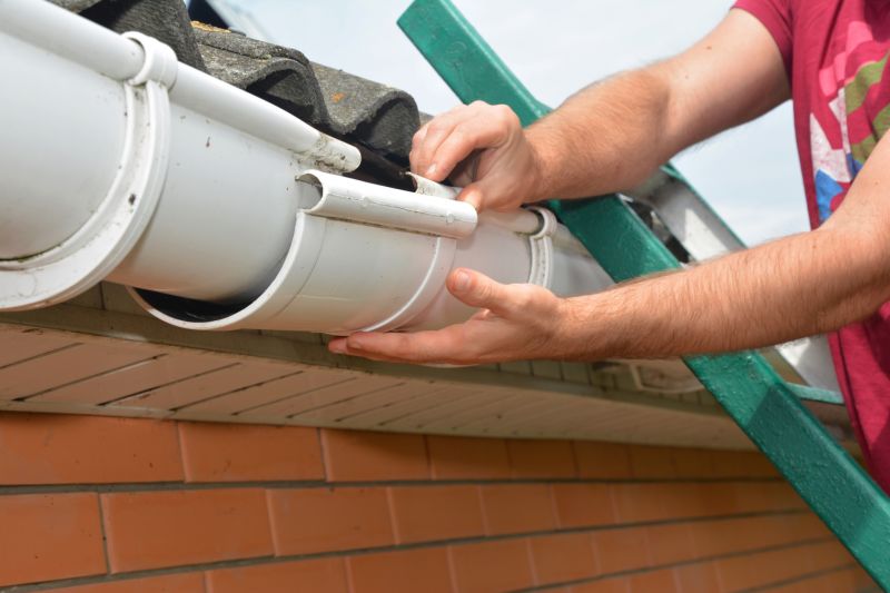 Rain Gutter Downspout Repair